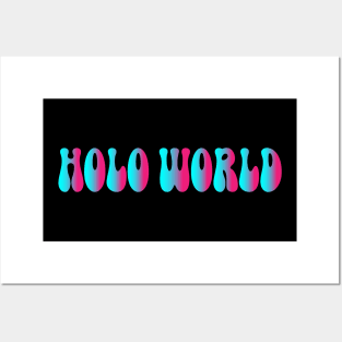 Holo World: Typing Tomorrow Posters and Art